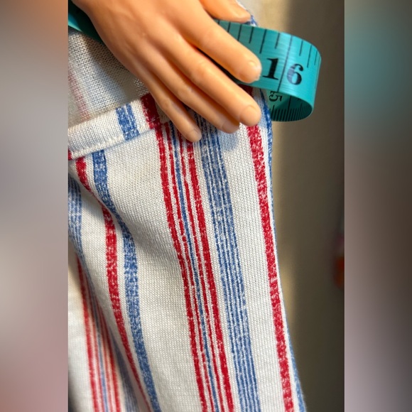 Roxy beach stripe midi dress 4th of July!! - Picture 11 of 13